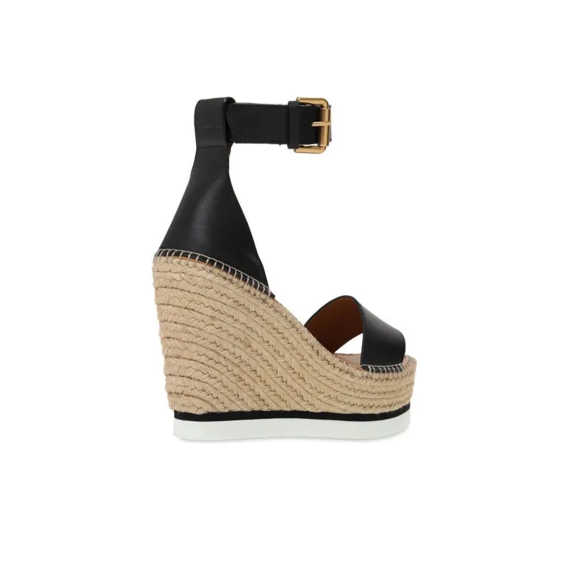 See By Chloé Espadrille Wedge Sandals-3