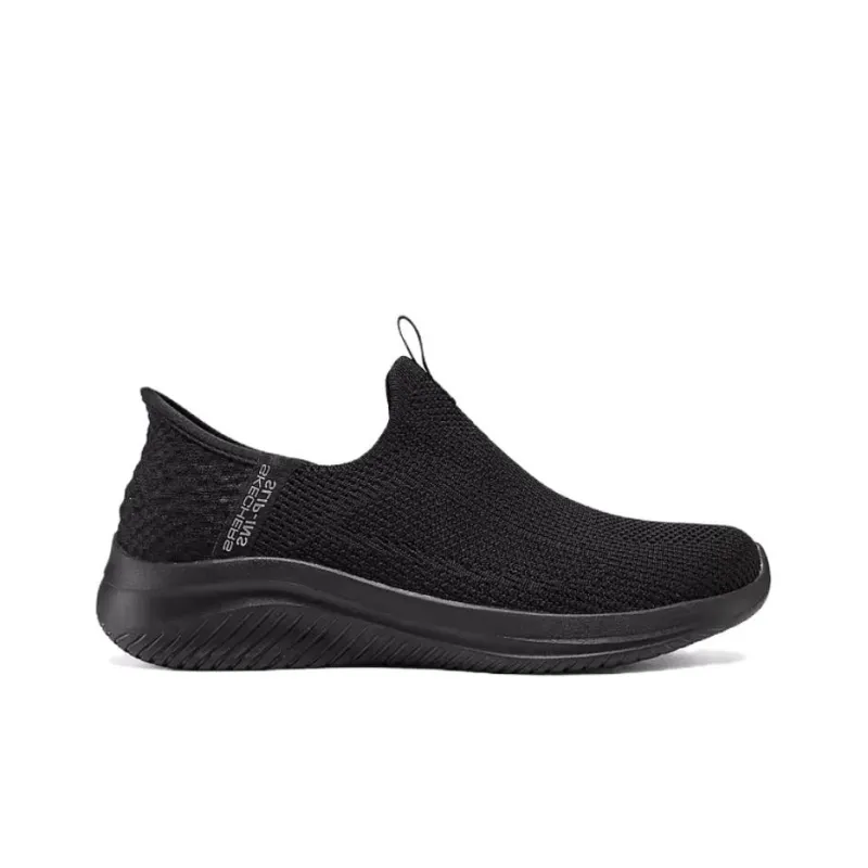 Skechers Ultra Flex 3.0 Anti Slip And Wear Resistant Coverage Low Top Casual Shoes Women's All Black-1
