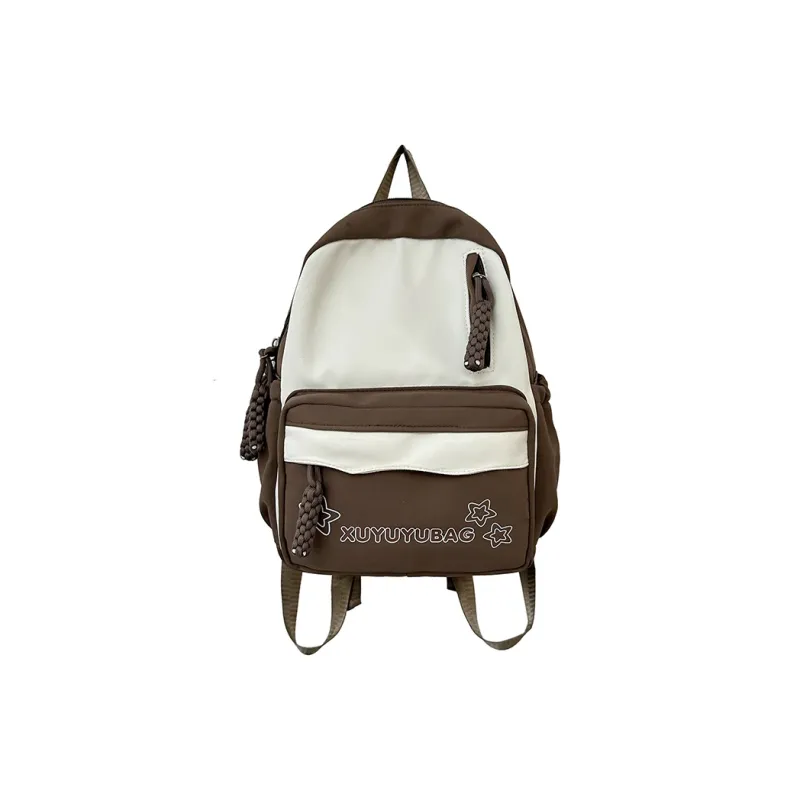 GEERDUN Nylon Backpack Women's Pink/Blue/Brown/Black/Purple/Green-5