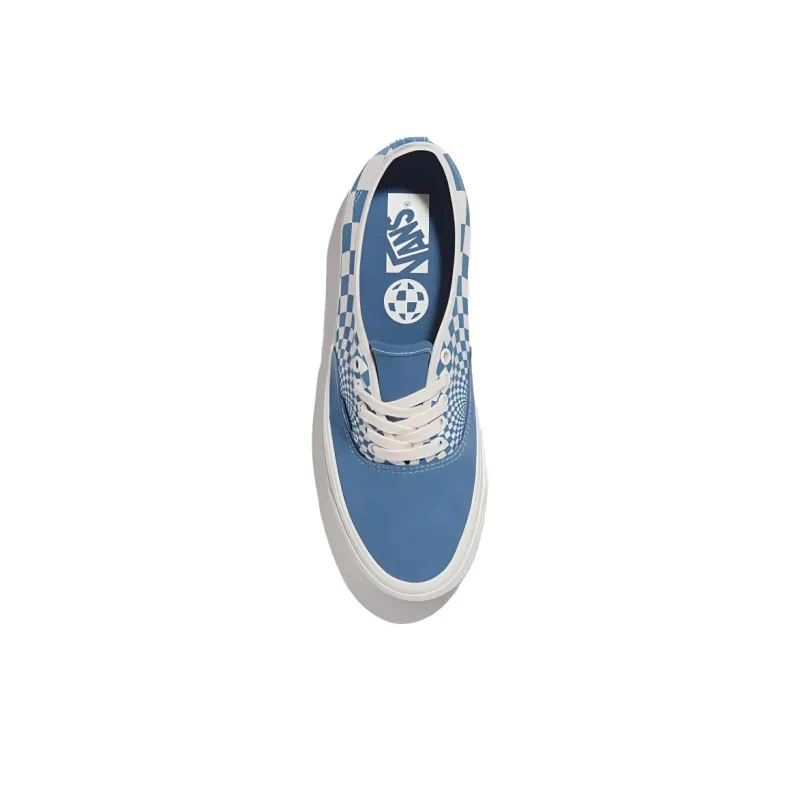 Vans Mte Slip Resistant Low Top Skateboard Shoes Unisex Blue-3