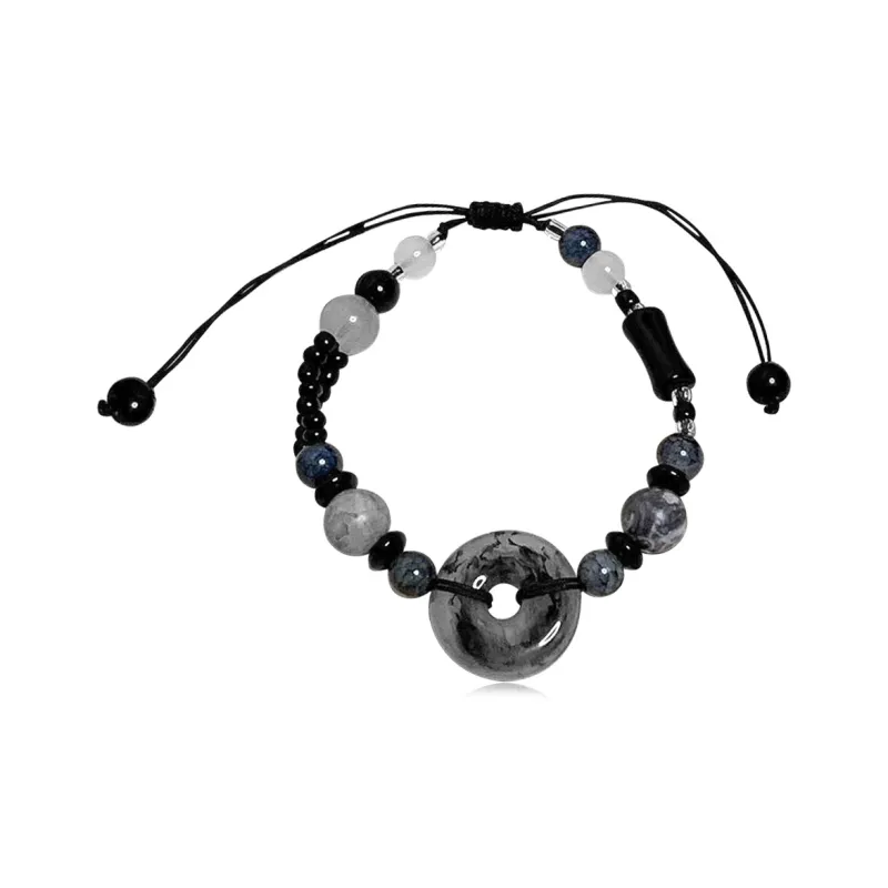 D.K.X Colored Glaze Jade Bracelets Unisex-0