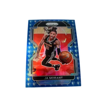PANINI Ja Morant 21 22 Prizm Blue Diamond 75th Anniversary Star Card Pass Sports Cards 1 Pc