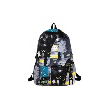 GEERDUN Nylon Backpack Regular Unisex Gray/Black/Green/Blue