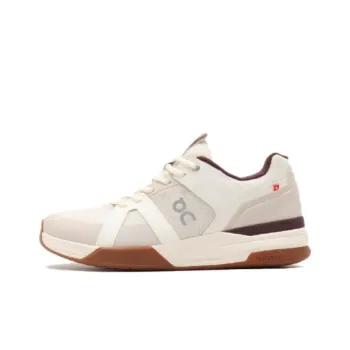 On ClubTHE ROGER Anti Slip Wear Resistant Low Top Casual Shoes Men's Ivory White