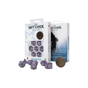 Q WORKSHOP The Witcher Dice Set Yennefer Lilac And Gooseberries Board Games