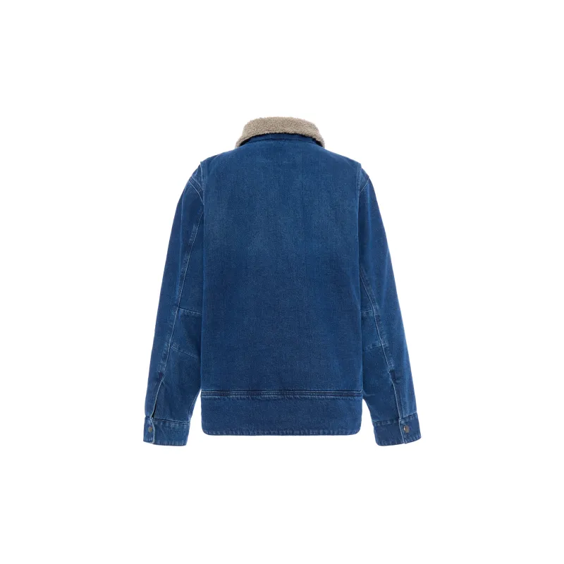 Carhartt Denim Jackets Men Beech/Blue-1