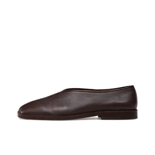 Lemaire Square-toe Leather Loafers