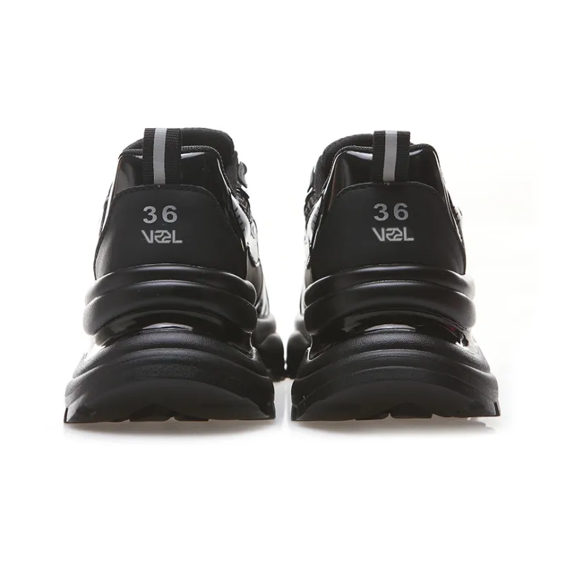 VAEL Cushioning Anti-Slip Wear-Resistant Breathable Lightweight Height Increasing Low-Top Chunky Sneakers Women's-3