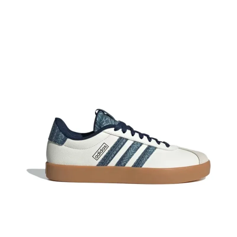 Adidas Vl Court 3.0 Off White Night Indigo Gum Women's-1