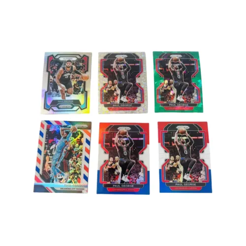 PANINI Paul George Prizm Refringence Star Card Product Access Sports Cards 6 Pcs