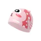 718 Pink Fish Silicone Cap