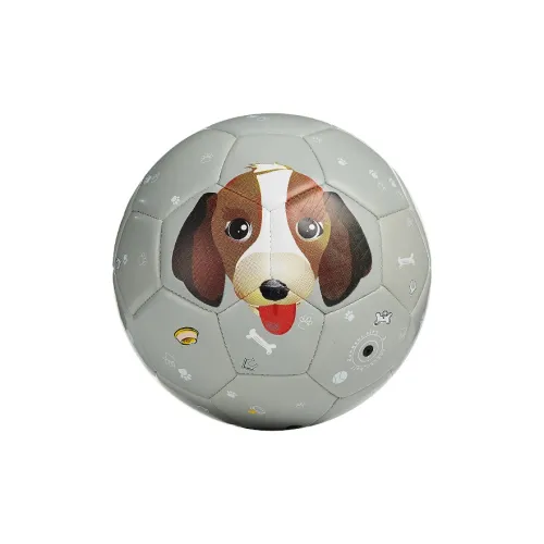 Vicleo Size 3 Soccer PVC Machine Stitched Soccer Ball Kids' Gray