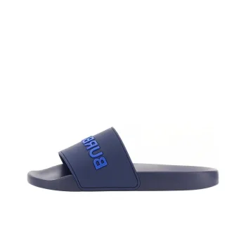 Burberry Embossed Logo Slide Blue