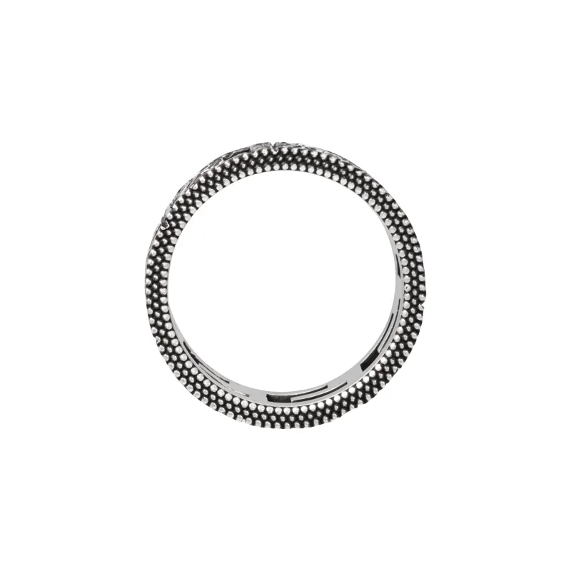 GUCCI 925 Sterling Silver Rings Men's Silver-2