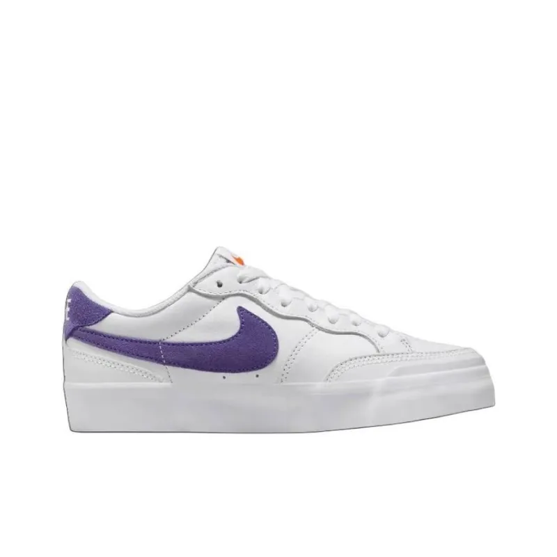 Nike SB Zoom Pogo Slip Resistant Low Top Skateboard Shoes Women's White-1