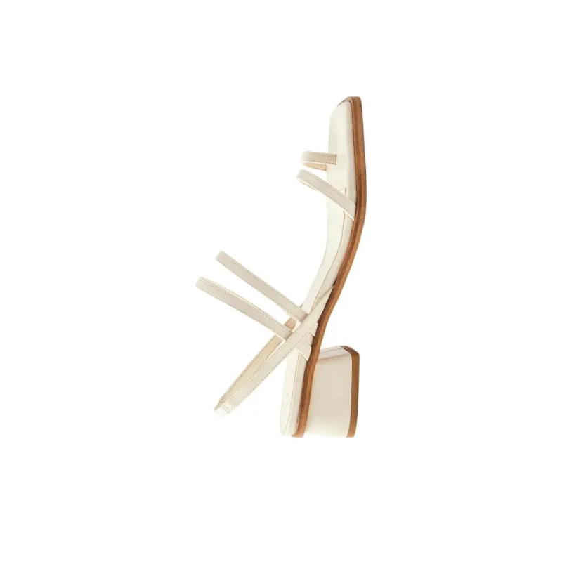 ALOHAS Marlowe Strap Sandals 5cm Women's Cream-3