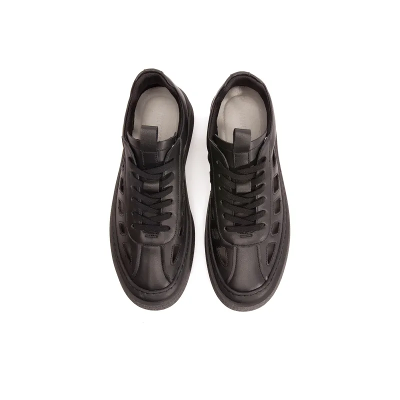Anthony Miles Low Top Casual Shoes Men's Black-2