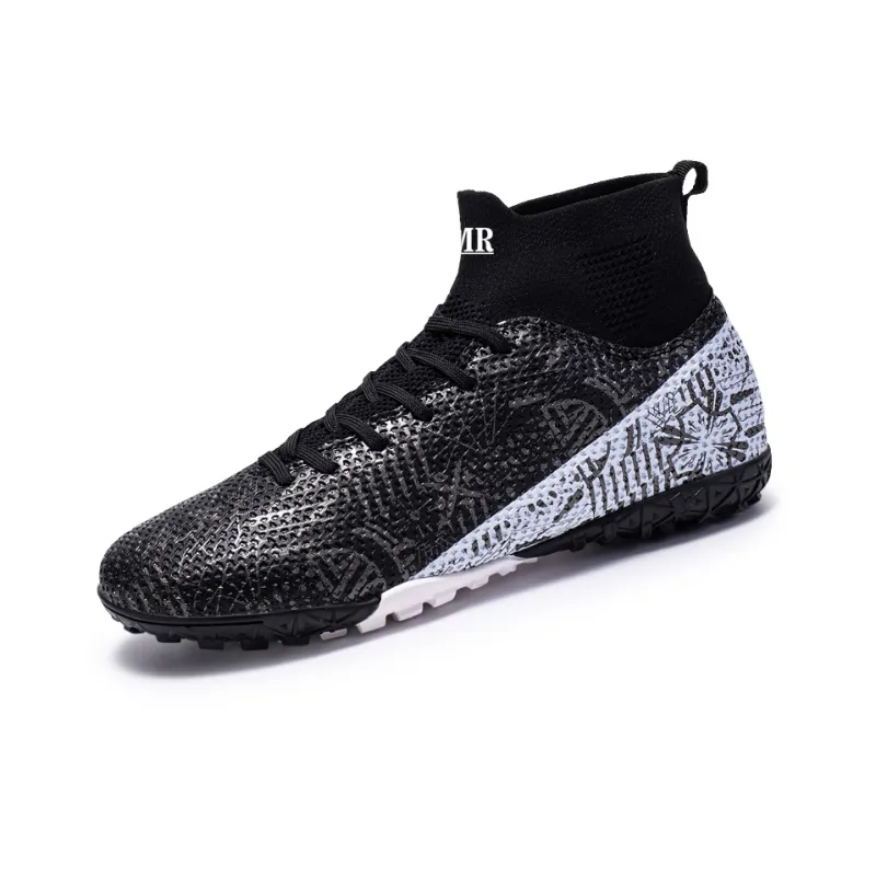 NMR FG Rubber Long Studs TT Rubber Broken Studs Anti Slip Wear Resistant Soccer Shoes Unisex-6
