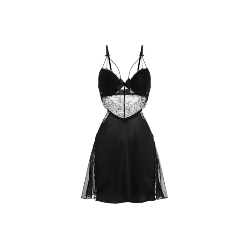 MIIOW Summer Clothing Nightgown Women's-0