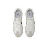 DESCENTE Cron Racer Anti Slip And Wear Resistant Breathable Low Top Casual Shoes Unisex Beige
