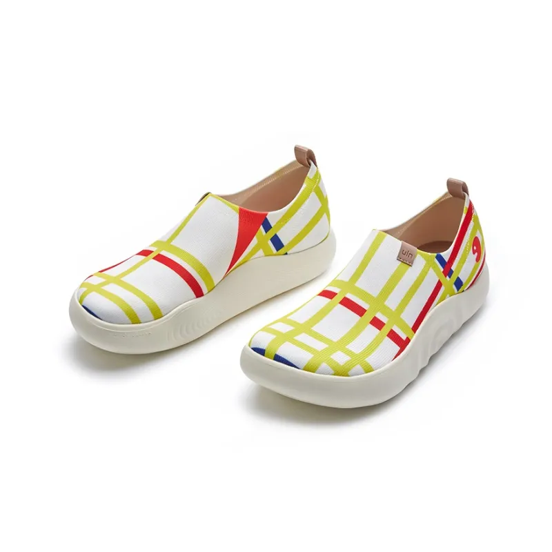 U.IN Painted Museum Collaboration Collection Casual Shoes Women's-10