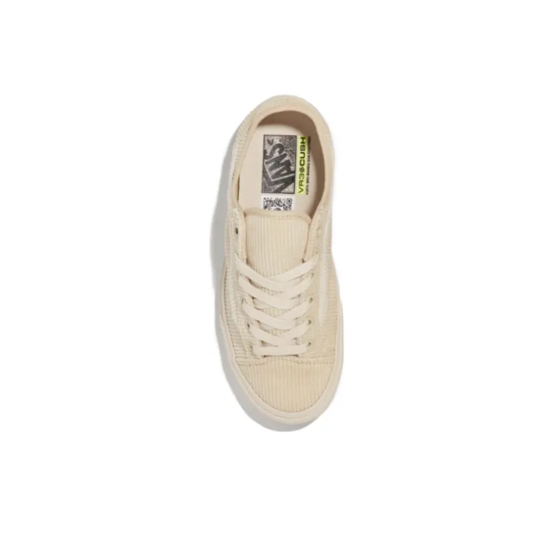 Vans Style 36 Anti Slip Wear Resistant Low Top Canvas Shoes Unisex Beige-2