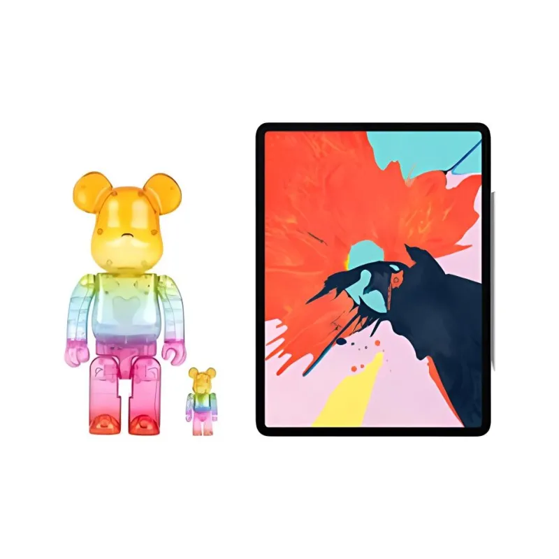 BE@RBRICK X Emotionally Unavailable Gradient Heart Multi-1