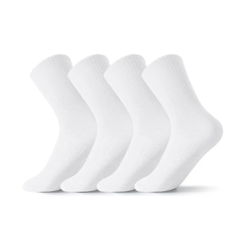 SHIWAJI Mid Calf Socks Men's 4 Pack-8