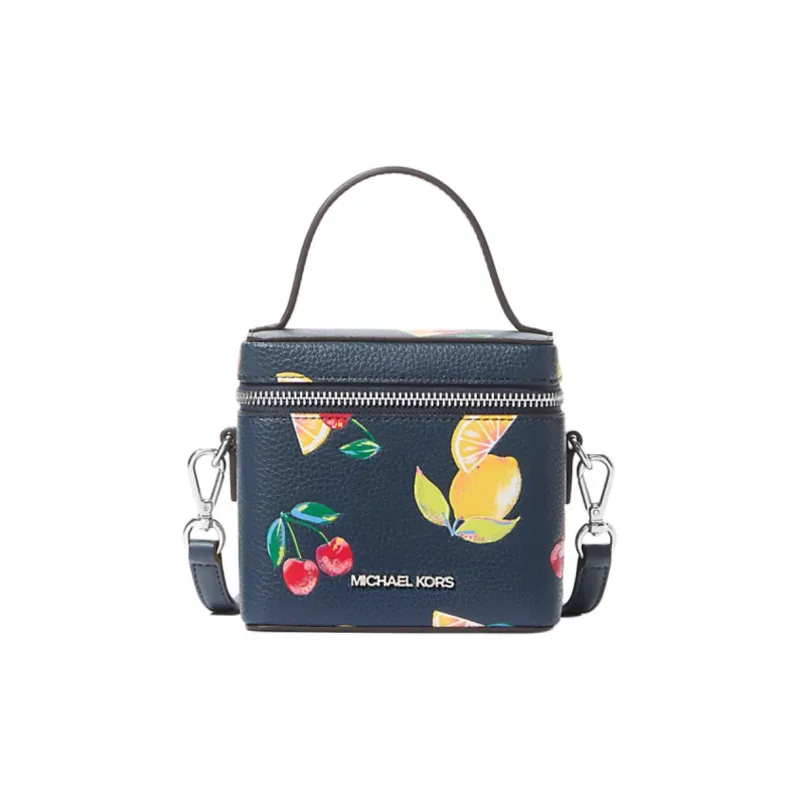MICHAEL KORS Polyurethane With Polyester Handbag, Shoulder Bag, Crossbody Bag Small Size Women's Marine Blue-1
