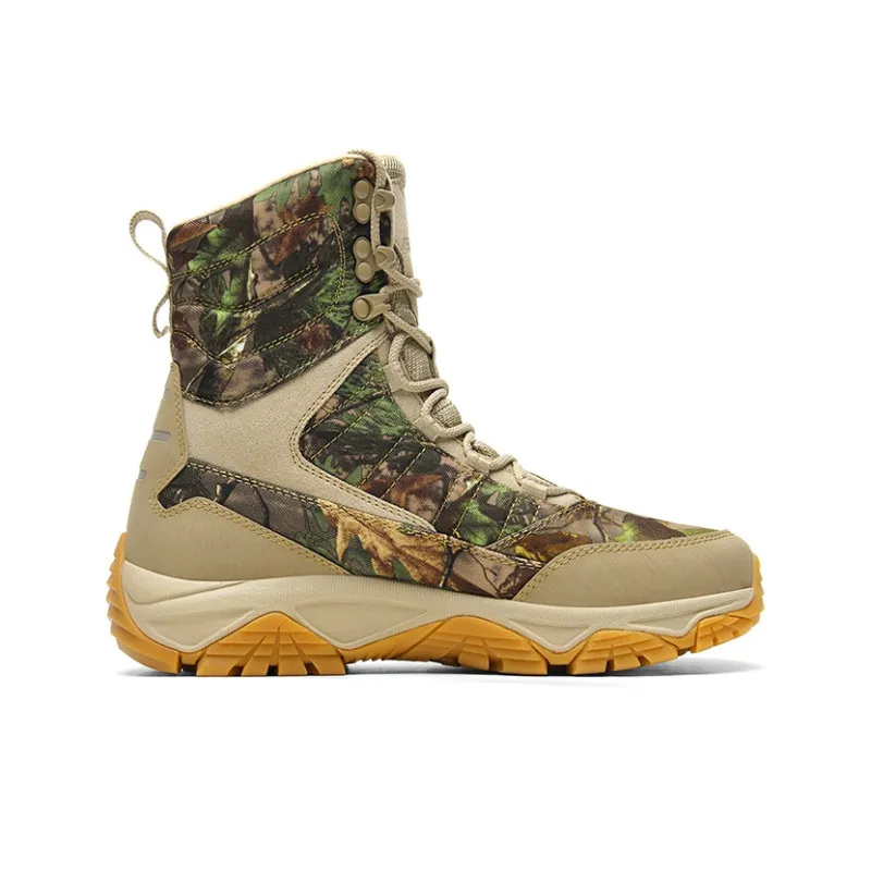 GLUNA Hiking / Trekking Shoes Unisex High Top Camouflage-1