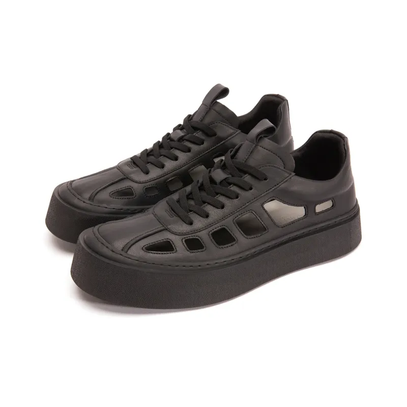 Anthony Miles Low Top Casual Shoes Men's Black-1