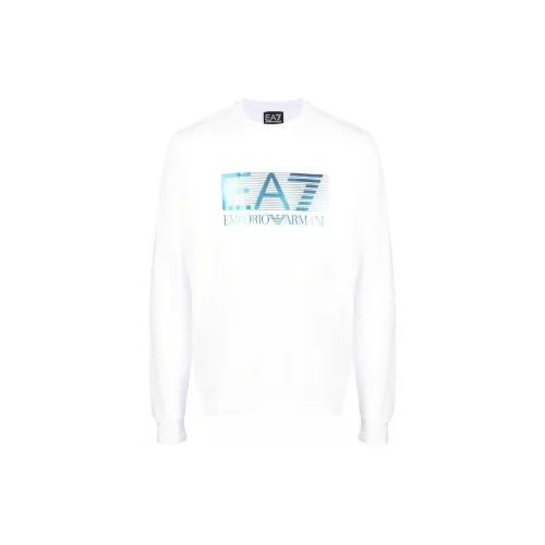 EMPORIO ARMANI EA7 Sweatshirts Men White