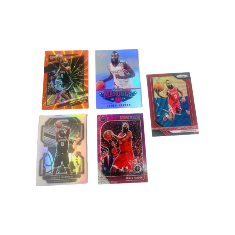 PANINI James Harden Refringence Combination Star Card Product Access Sports Cards 5 Pcs-0