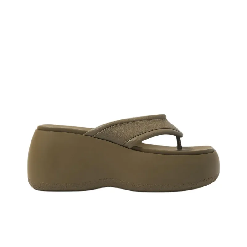 BIMBA Y LOLA Flip Flops 8.5cm Women's Umber-1