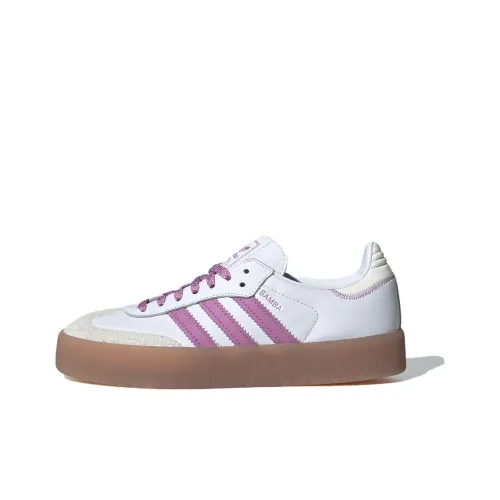 Adidas Women's Sambae 'White Preloved Purple'