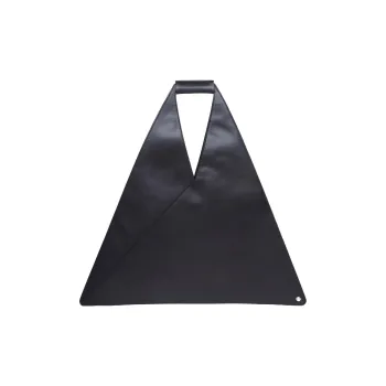 MM6 Maison Margiela Calfskin Handbag Women's Black