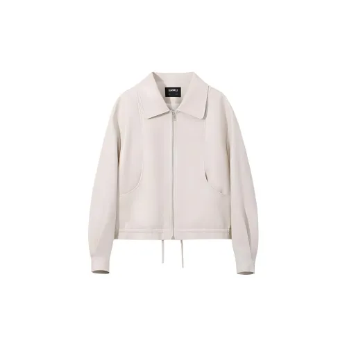 Small grains Jackets Women's Off White