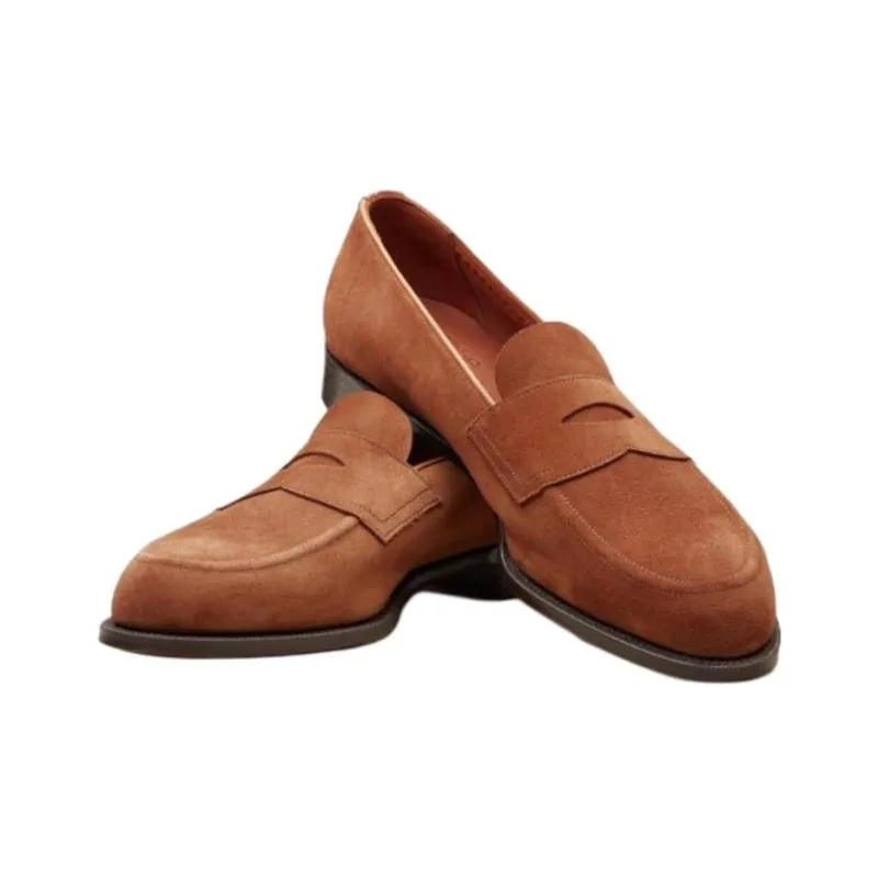 Edward Green Piccadilly Loafers Men's Umber-3
