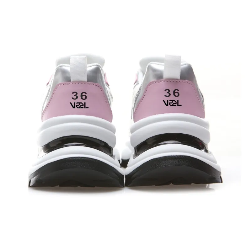 VAEL Cushioning Anti-Slip Wear-Resistant Breathable Lightweight Height Increasing Low-Top Chunky Sneakers Women's-8