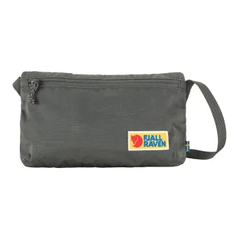 Fjallraven Recycled Polyester With Cotton Shoulder Bag, Crossbody Bag Regular Unisex Gray