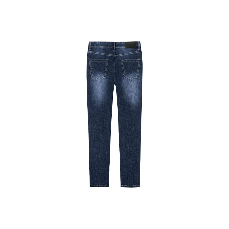 Dance With Wolves Jeans Men's Dark Blue-1