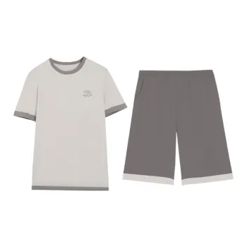 Red Beans At Home Pajama Set Men's