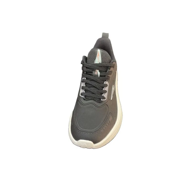 Erke Cushioning Wear Resistant Low Top Casual Running Shoes Women's Black-2