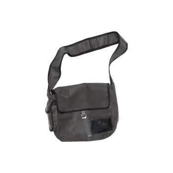 Acne Studios Cotton Messenger Bag Shoulder Bag Crossbody Bag Unisex Gray Black