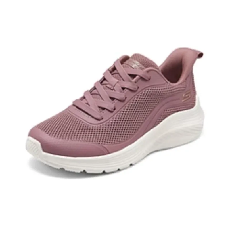 Skechers Bob's Cushioning Anti Slip And Wear Resistant Coverage Support Low Top Casual Running Shoes Women's Rose Red-2