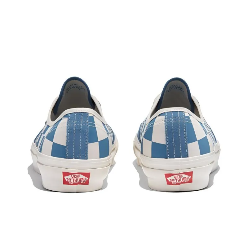 Vans Mte Slip Resistant Low Top Skateboard Shoes Unisex Blue-2
