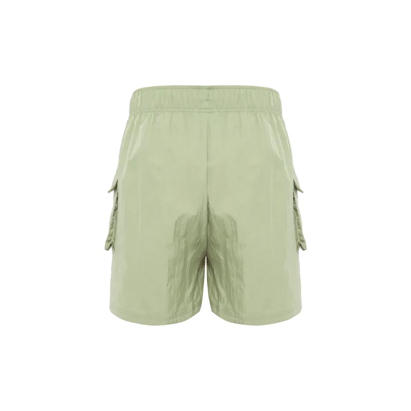 Nike Sportswear Essentials Series Casual Shorts Women's Oil Green-2