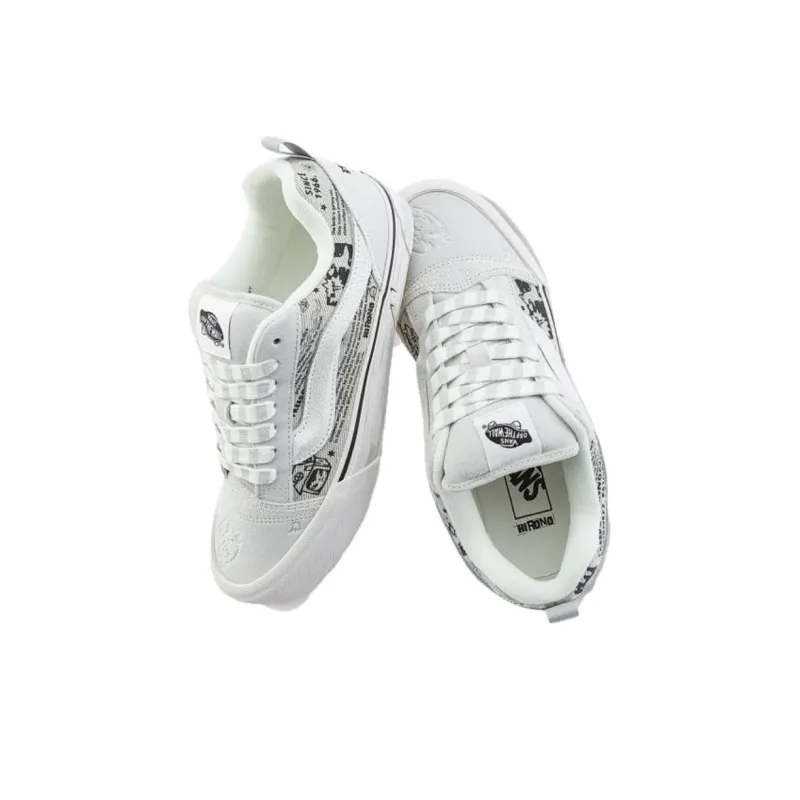 Vans X Hirono Knu Skool 'White Black'-2