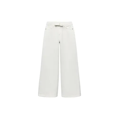 ZARA Jeans Women's White