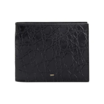 Giuseppe Zanotti Albert 2.0 Crocodile effect Wallet